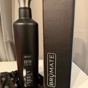 NWT BrüMate Fifth Canteen Matte Black 25oz Insulated Bottle